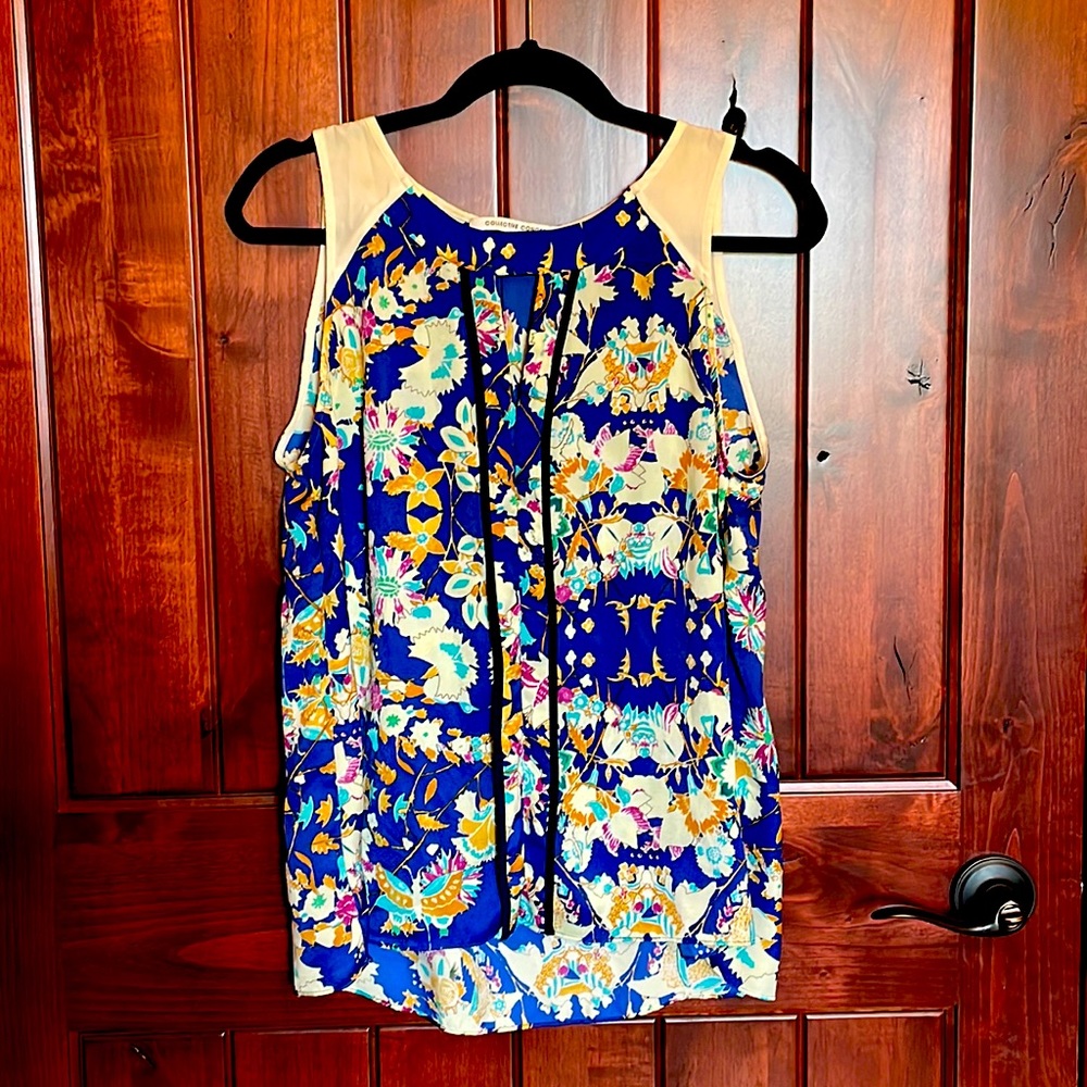 Patterned, Collective Concepts dress tank, size L
